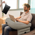 Reading & Bed Pillow with Armrests - Ergonomically Designed