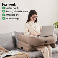Reading & Bed Pillow with Armrests - Ergonomically Designed