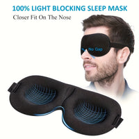Masque de sommeil 3D - Occultation 100 %