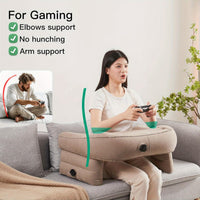 Reading & Bed Pillow with Armrests - Ergonomically Designed