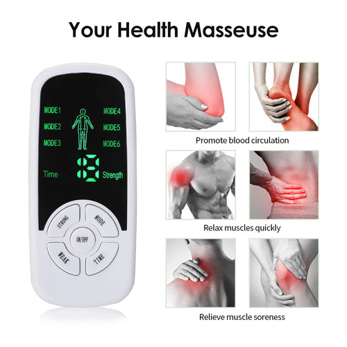 Appareil de massage EMS à impulsions - Dos et nuque