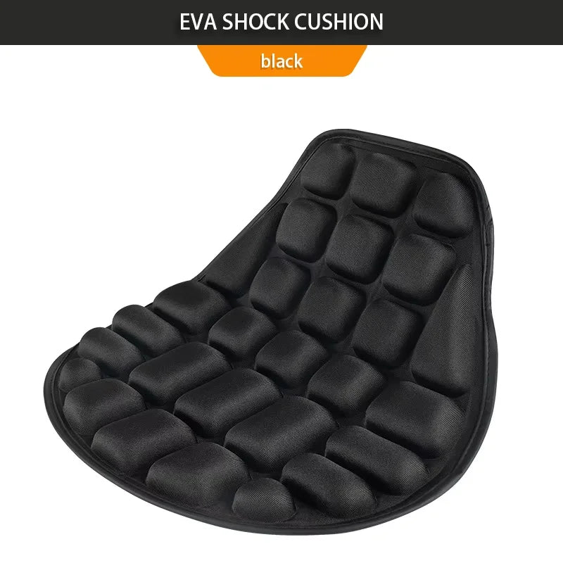 Air Seat Cushion for Motorcycles - With Gel Padding