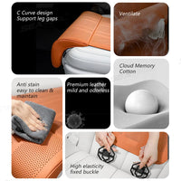Car Seat Cushion with Leg Support - For long journeys
