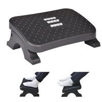 Repose-pieds de bureau - Réglable en hauteur avec rouleaux de massage