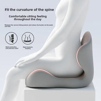 Sitzkissen aus Memory-Schaum - Für Rücken und Taille