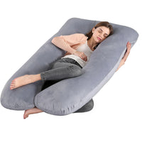 Coussin de grossesse en G - Soutien du corps entier