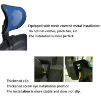 Appui-tête pour fauteuil de bureau - Soutien de nuque réglable