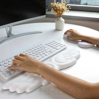 Handgelenkauflagen-Set aus Memory-Schaum - Für Tastatur und Maus