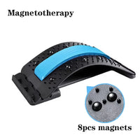 Estirador de espalda y colchoneta de masaje - Para la zona lumbar