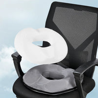 Coussin donut en mousse à mémoire de forme - Soulage le coccyx