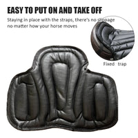 Manta para montar a caballo - Asiento amortiguador