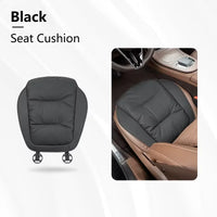 Coussin auto en cuir nappa - Avec soutien lombaire