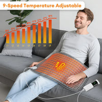 Coussin chauffant électrique - Dos, nuque et épaules