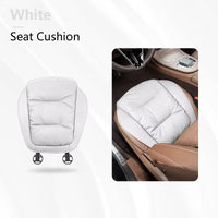 Coussin auto en cuir nappa - Avec soutien lombaire