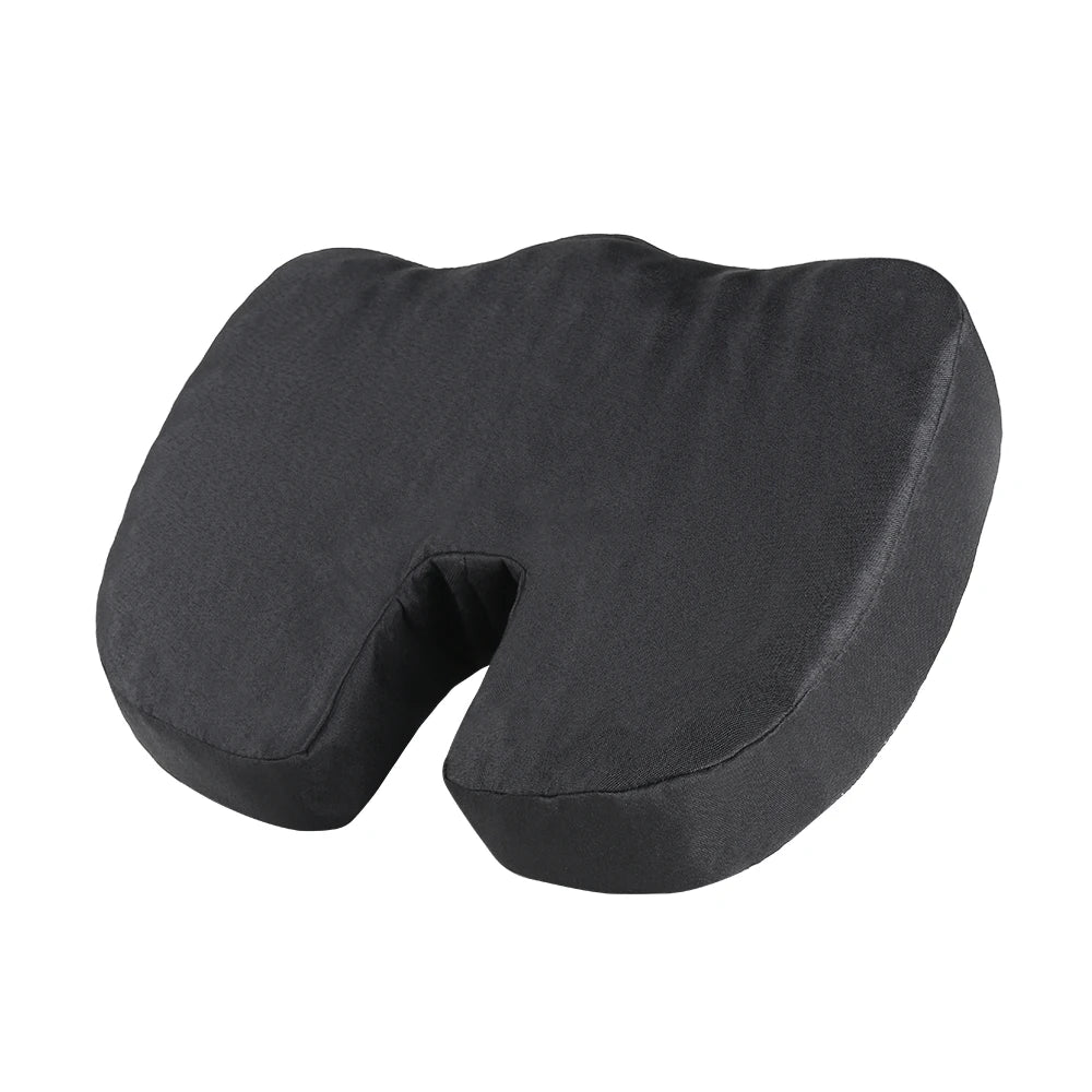 Seat Cushion with Coccyx Cut-out - Relieves Pressure While Sitting