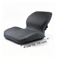 Coussin d'assise ergonomique - Soutien lombaire pour longs trajets