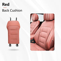 Coussin auto en cuir nappa - Avec soutien lombaire