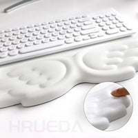 Handgelenkauflagen-Set aus Memory-Schaum - Für Tastatur und Maus