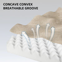 Seat Cushion with Coccyx Cut-out - Relieves Pressure While Sitting