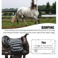 Manta para montar a caballo - Asiento amortiguador