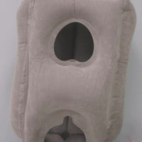 Inflatable Travel & Camping Pillow - With Fleece Cover