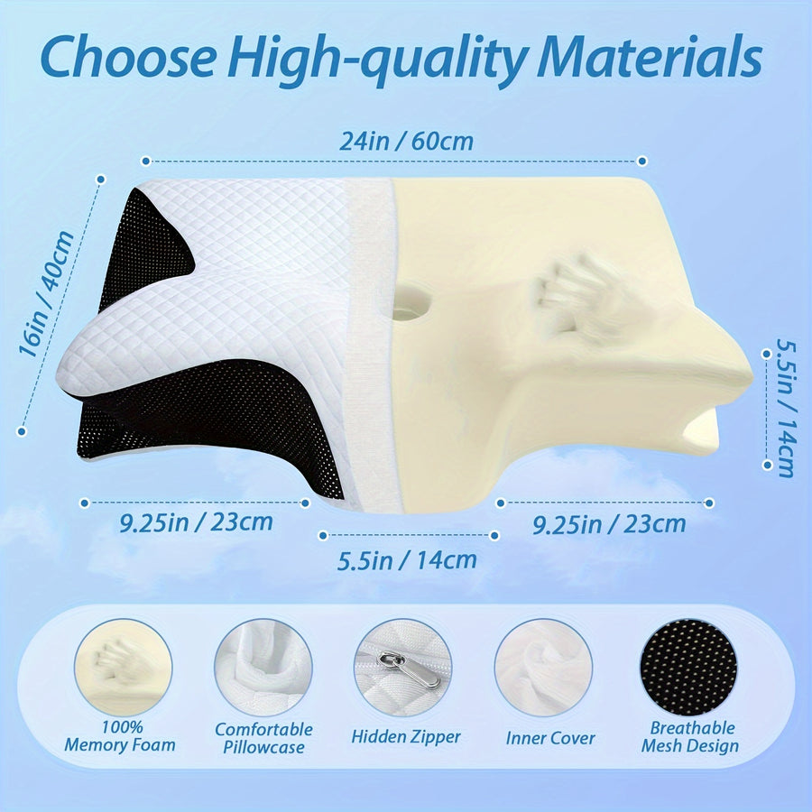 Orthopedic Neck Pillow - For Every Sleeping Position